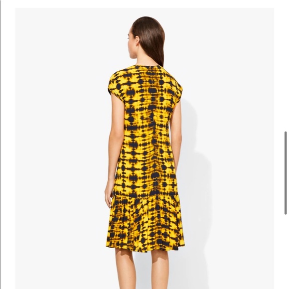 Proenza Schouler Tie Dye Short Sleeve Dress - Picture 7 of 8